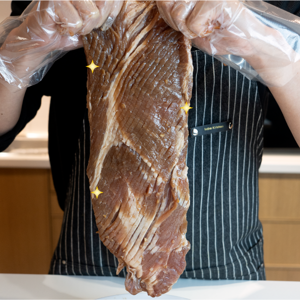 씨름부 돼지갈비 맛 양념목살 왕구이 (4kg) + 찐신선 장인 가위 증정